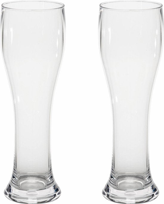 Gimex Linea Line Weizen-Glas – 650 ml – 2 Stück