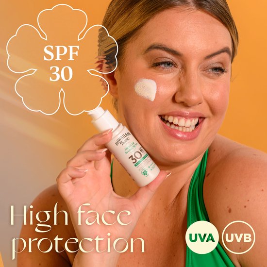 Hawaiian Tropic | Mineralschutz Gesichtsmilch Lotion SPF 30 UVA + UVB Schutz 50 ml