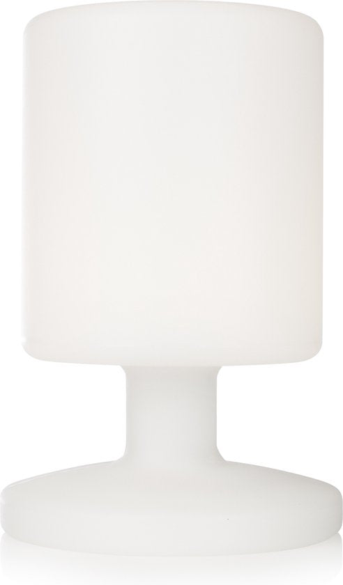 Smartwares 10.068.38 – Tischlampe, kabellose Außenlampe – 3 W – Leuchtdauer 8 bis 15 Stunden – IP44