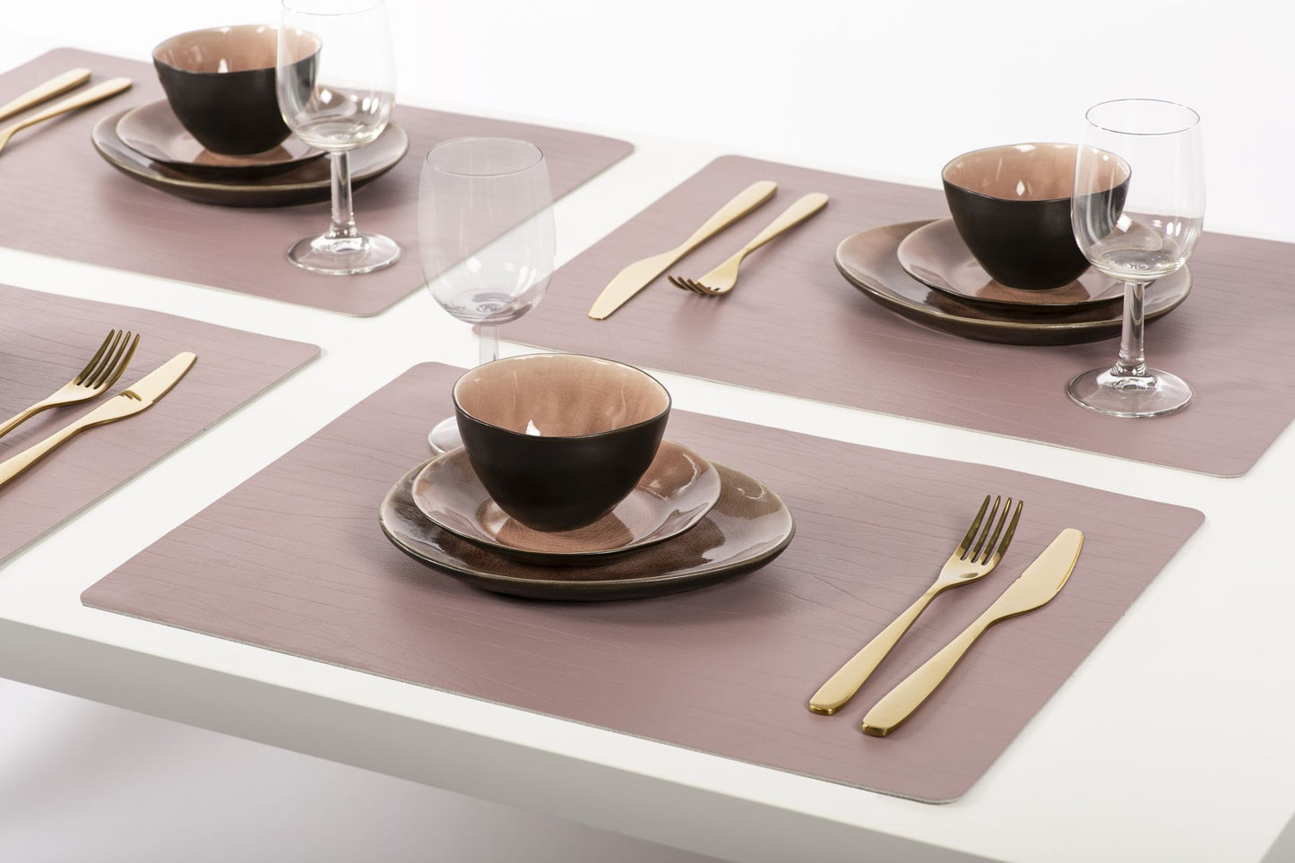Tischset TITAN rechteckig - 33x45cm - grün doppelseitig