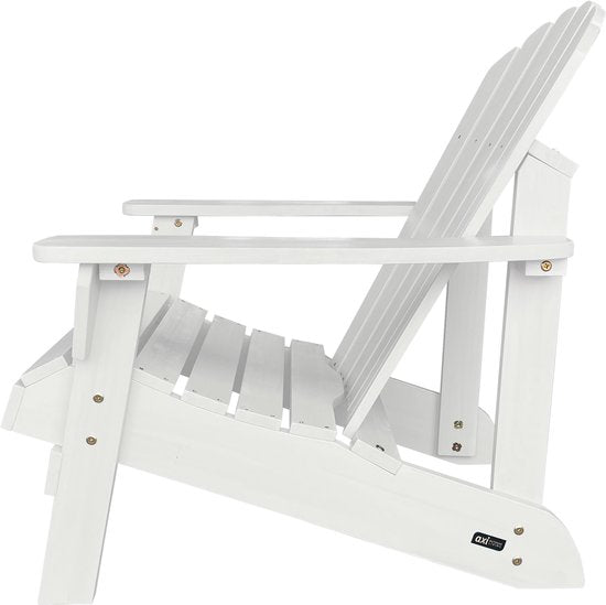 AXI Carmen Adirondack-Stuhl – Loungesessel aus Holz mit Armlehnen – Hohe Rückenlehne – 90,5 x 78,4 x 93 cm