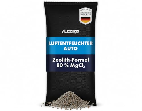 LICARGO Auto-Luftentfeuchter – Wiederverwendbarer Feuchtigkeitsbeutel – 400 ml – Hergestellt in Deutschland