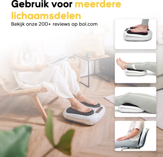CALMENTA® Durchblutungsgerät - Für Beine, Füße und Rücken - Durchblutung - Beintrainer - Vibrationsplatte - Neuropathie - Durchblutungsgerät