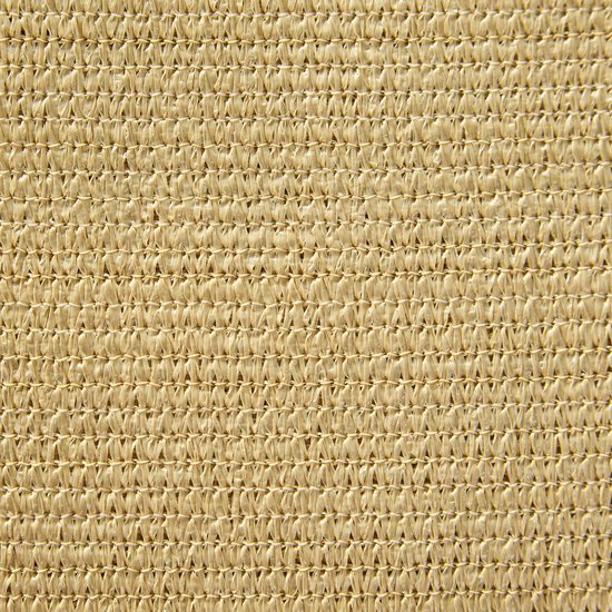 tectake® Rechteckiges Schattentuch Sunny - 5 x 7 m - Extra stabiles 185 g/m² HDPE-Sonnenschutztuch - 50+ UV-Schutz - wetterfest und reißfest - Sonnenschirm für Garten, Balkon, Terrasse - Sonnenschirm inklusive Befestigungsmaterial - Farbe Sand