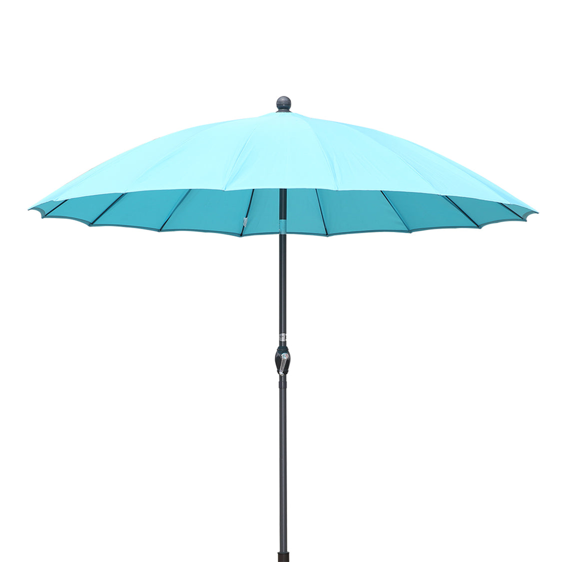 Angel Living Runder Sonnenschirm Ø 270 cm – Neigbar – UV-Schutz 50+