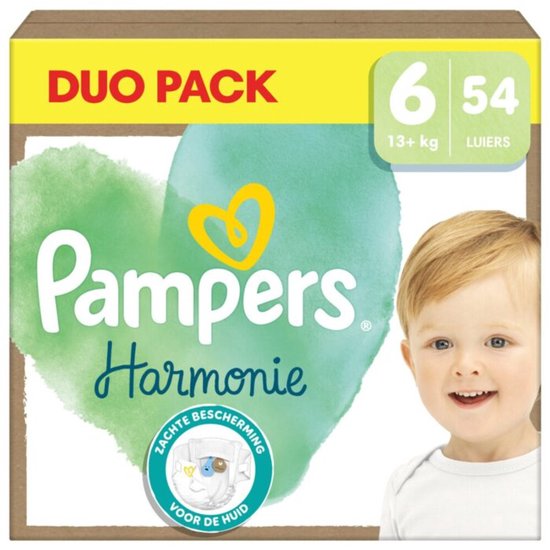 Pampers Harmonie Windeln Größe 6 (13+ kg) 54 Stück
