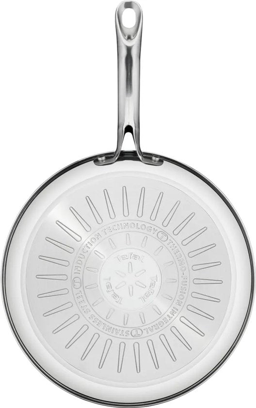 Tefal Infinite Edelstahl-Pfanne 24 cm, PFOA-frei