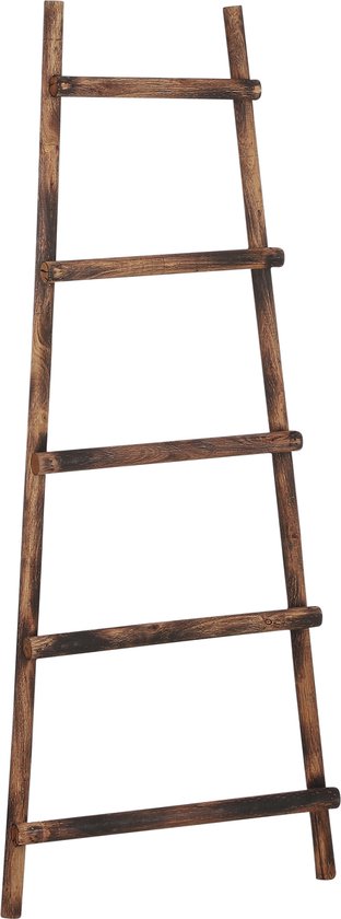 House of Seasons - Leitergestell - L29 x B49 x H119 cm - Pappelholz - Braun