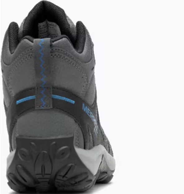 Merrell Accentor 3 Sport Mid GTX Wanderstiefel Herren - Größe 47 - Farbe Rock/Blau - Halbhoch - Wasserdicht