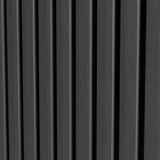 Akustik-Wandpaneele - 4er-Set - Dunkelgrau