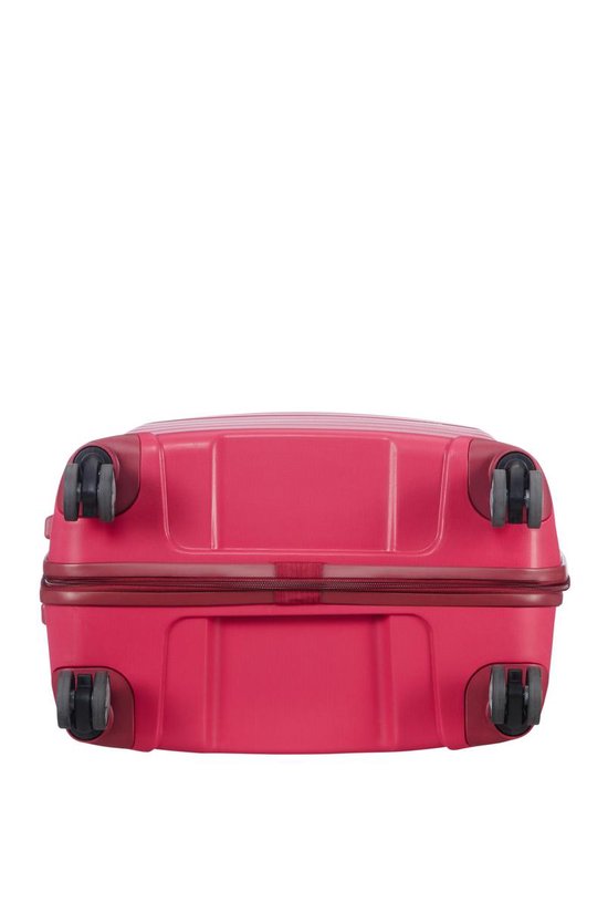 Samsonite Reisekoffer - Flux Spinner 68/25 Expandable (Medium) Granita Rot