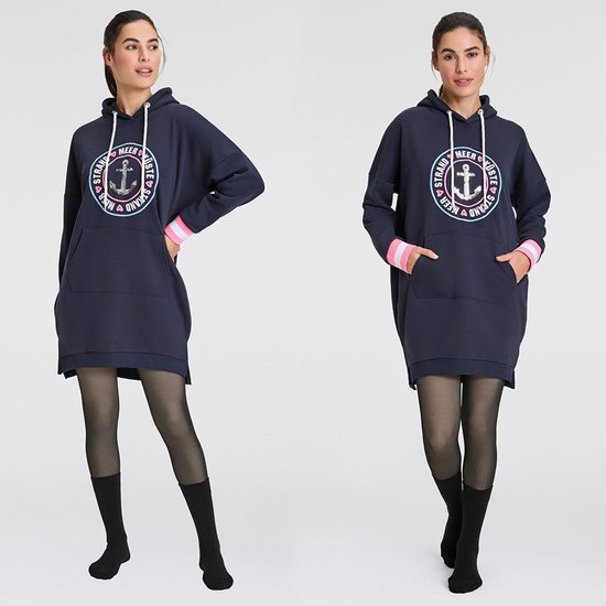 Fleece-Strumpfhose – Schwarz/Nude – Größe L/XL – Hautfarbene Thermo-Strumpfhose – Laufmaschenfrei – Fleece-Leggings für Damen