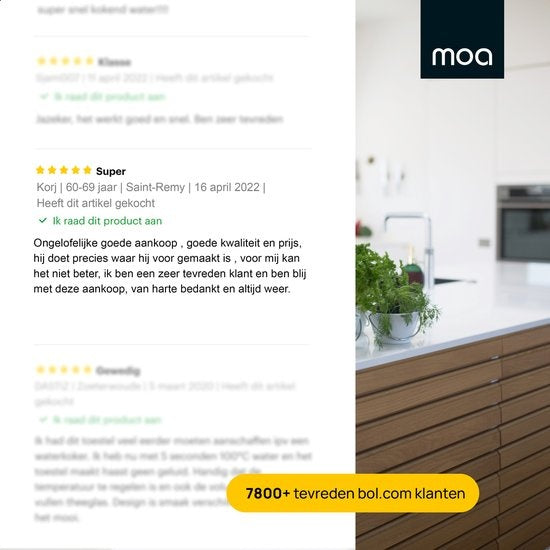 MOA - SM903 - Gemüseschneider & Salatzubereiter - Multifunktional - Elektrische Reibe - Silber/Schwarz