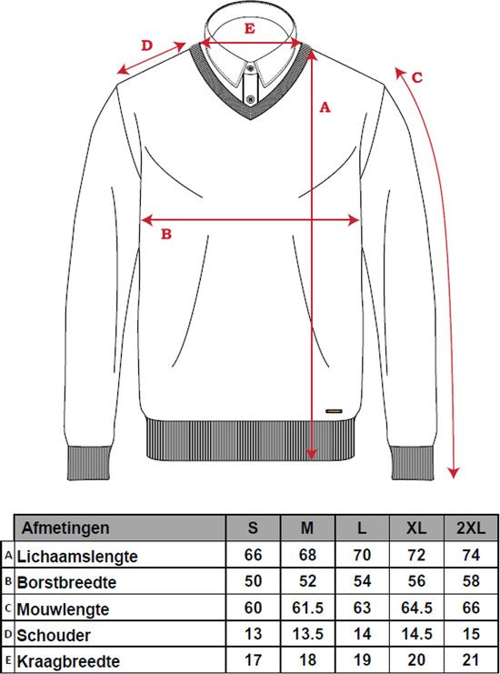 Cappuccino Italia - Herren Pullover Mock Pullover - Blau - Größe XXL