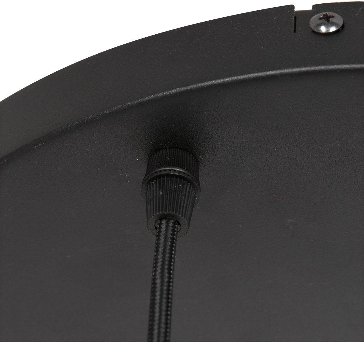 Steinhauer - Pendelleuchte - Bollique LED - schwarz - Glas Metall - Ø 40cm - E27 - 3123ZW