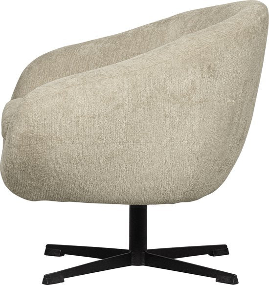 BePureHome Desert Drehsessel - Polyester - Pistache - 70x85x74