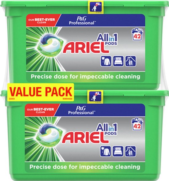 Ariel Professional Regular Waschmittelkapseln, 2 x 42 Waschgänge