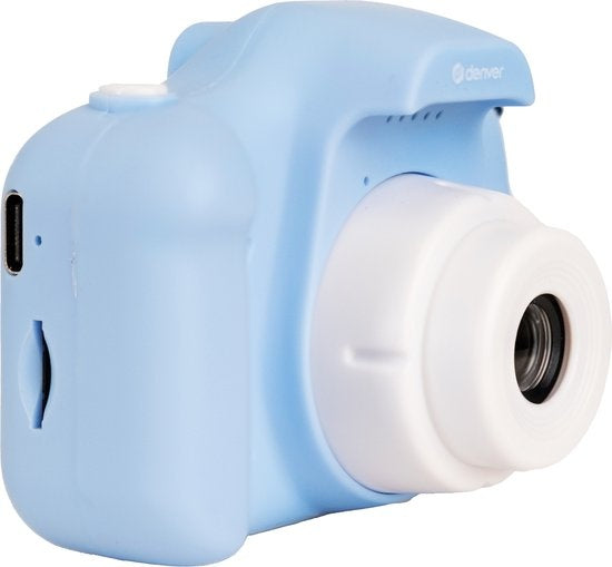 Denver Kinderkamera Full HD - Selfie-Kamera - 40MP - Digitalkamera Kinder - Foto und Video - Spiele - KCA1340 - Blau