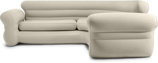 Intex Aufblasbares Ecksofa – 257 x 203 x 76 cm