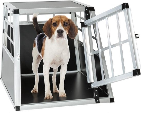 tectake Autobank - Hundebox - 69 x 54 x 50 cm