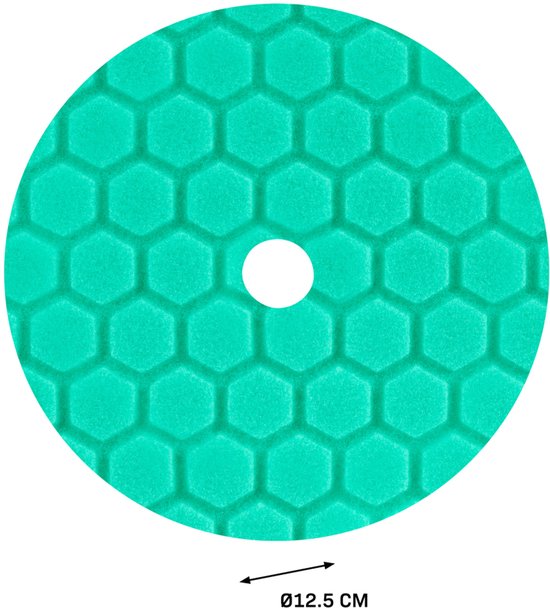 VONROC Polierscheiben - Ø 125mm - Polierscheiben - Komplettsatz mit 5 Stück Korrektur, Glanzwiederherstellung und Finish