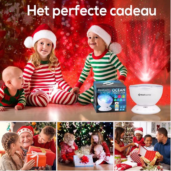 MostEssential Premium Ozean-Projektor - Himmelslicht-Projektor - Ozean-Projektor - Baby, Kinder & Erwachsene