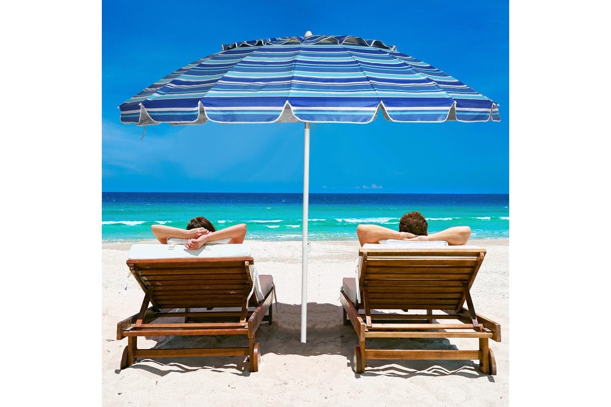 Coast Sonnenschirm - 245cm - Blau