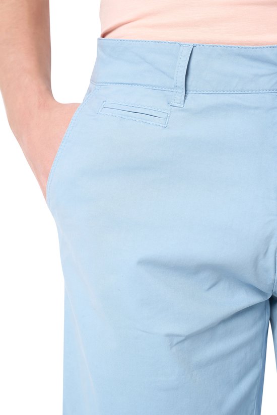 Mario Russo Chino Shorts - Herren-Shorts - Baumwolle - Hellblau - L