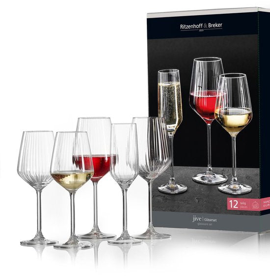 Jive Luxe Glasgeschirr-Set – 12-teilig | Ritzenhoff & Breker