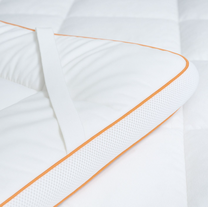 MPS Vliesmatratzenauflage mit AIR© Technologie - 180x200 cm - 3D Air Collection - 5 cm dick - Tencel-Bezug - Mittelfest