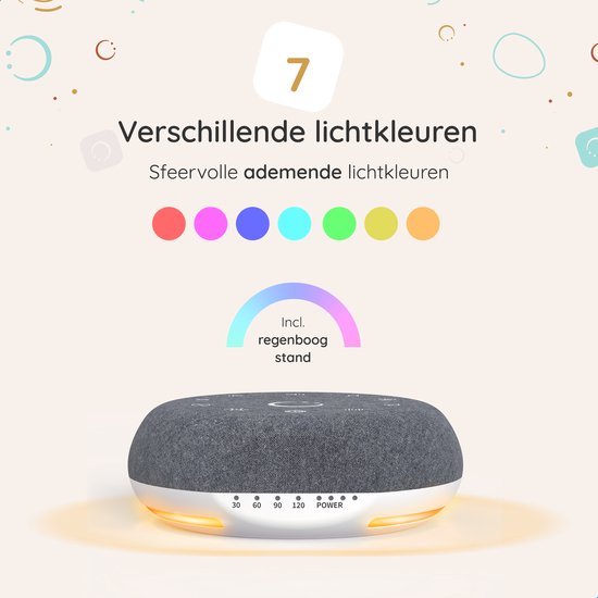Numsy - Move White Noise Machine Baby - Weißes Rauschen Maschine