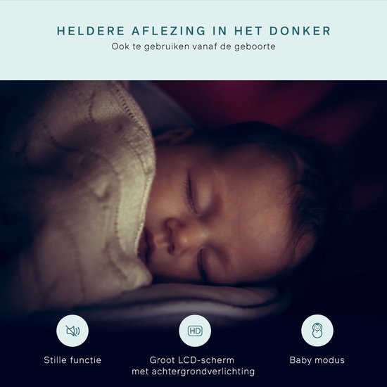 BINTOI X210 - Ohr-Thermometer - Fieberthermometer - Temperaturanzeige