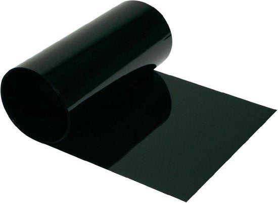 Dunlop Sonnenschutzfolie – schwarz – 300 x 76 cm – UV-Schutz – Inklusive Messer und Spachtel
