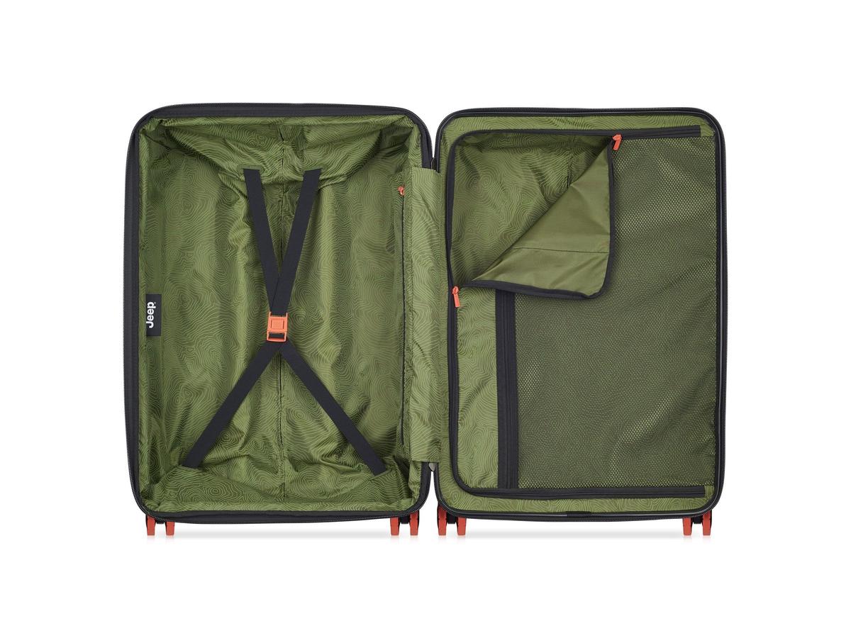 Jeep Trolley – Ausziehbar – Größe M – 69 cm Silber