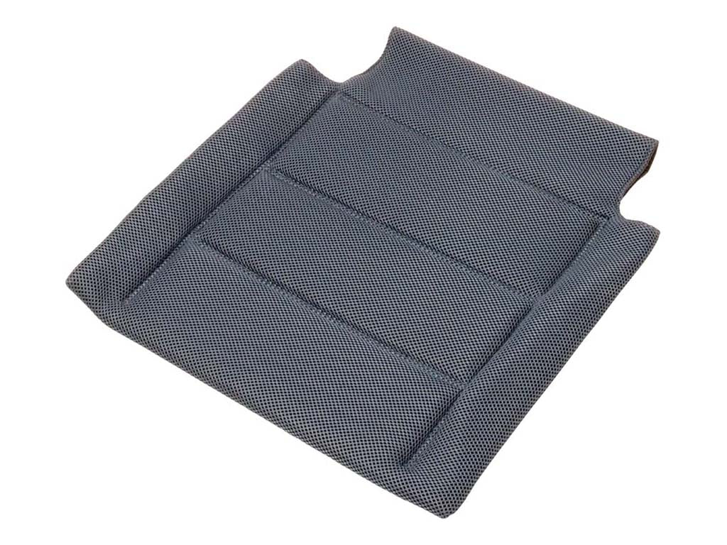 Crespo 237 Air-Deluxe Sitzbezug – Grau – 27 × 64 × 2 cm
