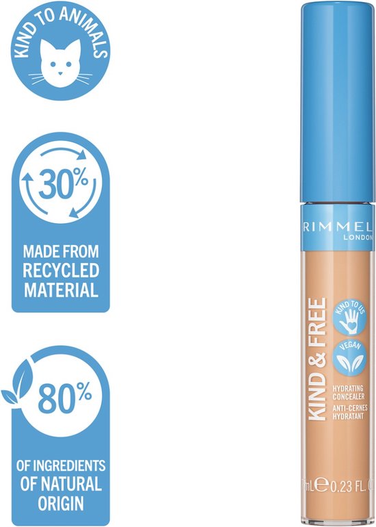 Rimmel London KIND & FREE Vegan Concealer – 010 Fair