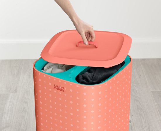 Joseph Joseph - Tota Pop Wäschekorb 2x30 Liter - Kunststoff - Orange