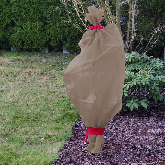 Gartenkraft Frostschutzvlies – für Pflanzen und Bäume – 80 x 500 cm – Beige