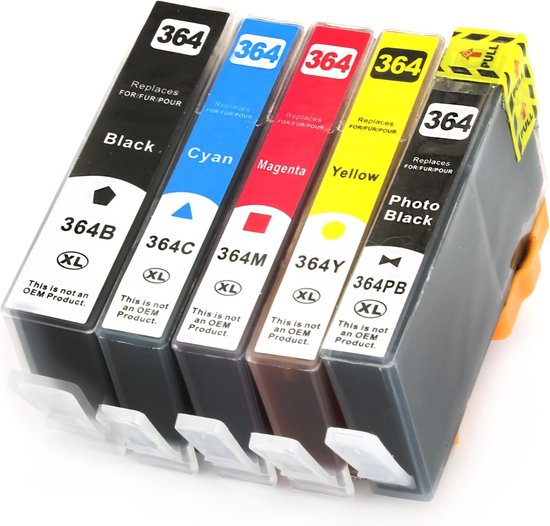 Hausmarke 364XL 10 Patronen geeignet für HP (inkl. Foto)