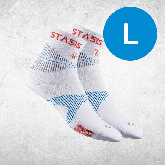 NeuroSocks Mini-Crew Sport: Large – Weiß
