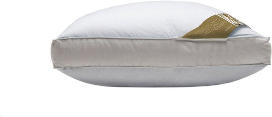 Ten Cate Kopfkissen – Kopfkissen bei Nackenbeschwerden – Gänsedaunen & Gänsefedern – Dreikammer – Kopfkissen – Geeignet für Rücken-, Seiten- und Bauchschläfer – Ergonomisches Boxkissen – 50 x 60 cm