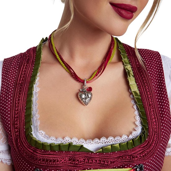 Dressforfun Maxi Dirndl Ruhpolding Modell 2 XXL - Faschingskostüm Kostüm Halloween Kostüm Fasching Kostüm Karneval Party Kostüm - 304654