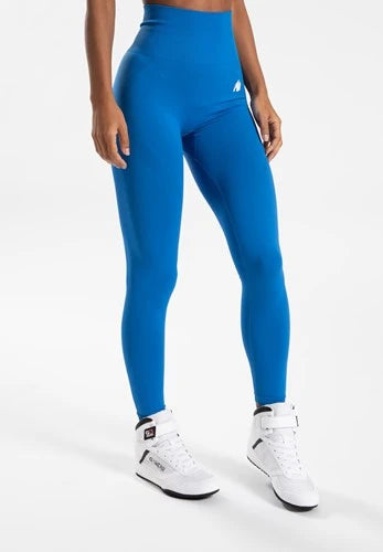 Gorilla Wear Olivia nahtlose Legging - M/L - Blau