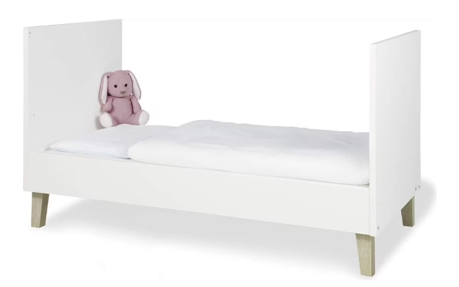 Pinolino Kinderbett Lumi Klein Eiche Natur | 120 x 60 cm