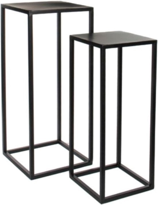 GOA TISCH SCHWARZ L25XB25XH60 CM