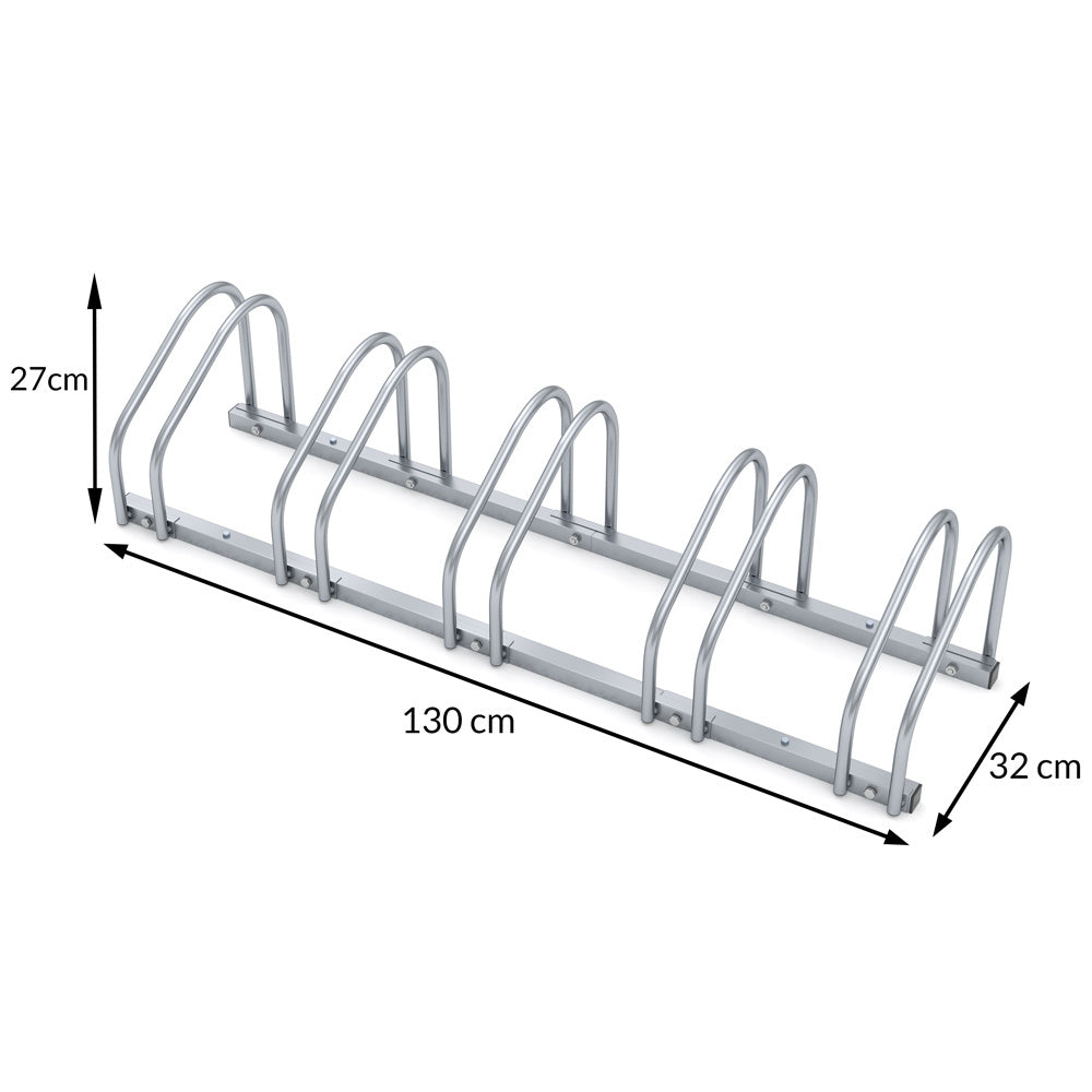 Monzana Fahrradständer für 5 Fahrräder