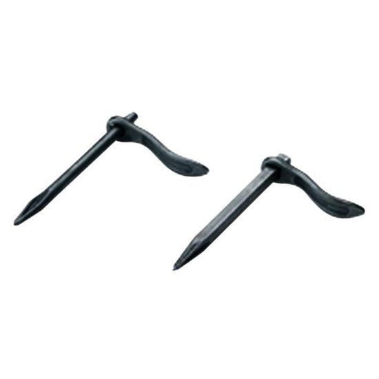 Toolland Gipshaken, 2 Stück, schwarz, 200 mm