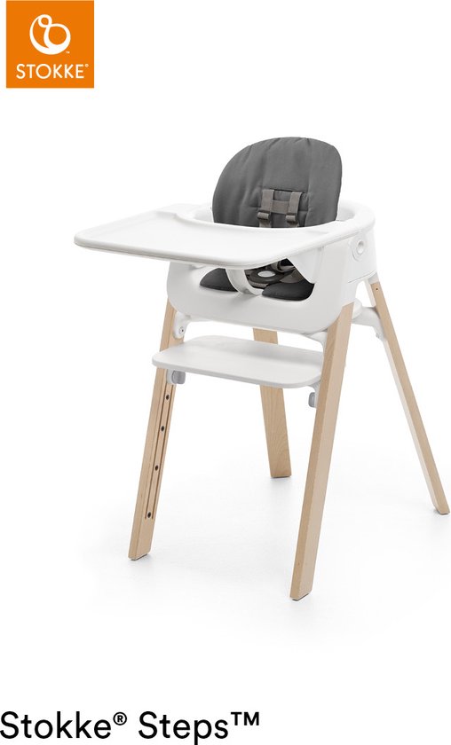 Stokke® Steps™ Baby-Set Kissen – Herringbone Grey