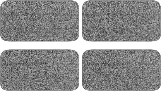 LUMAN Dampfreiniger Mikrofasertuch-Set - Geeignet für V3 - Dampftuch - Mikrofasertuch - Nachfüllpackung - 4 Stück