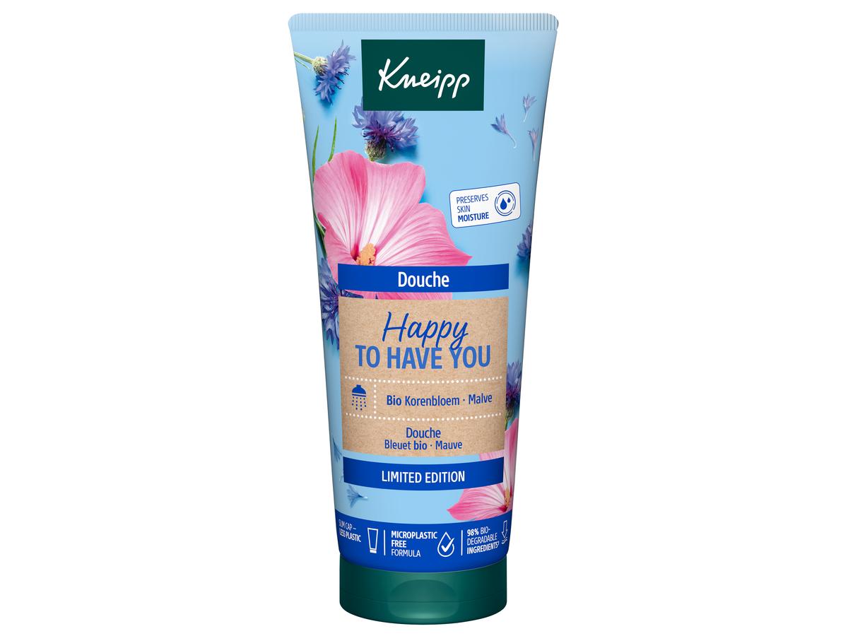 Kneipp Duschgel „Happy to Have You“ – 6 x 200 ml – Erfrischend und pflegend